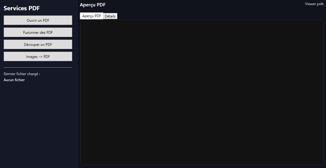Capture d'écran de ModifPdf